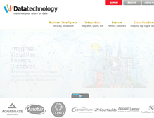 Tablet Screenshot of datatechnology.co.uk